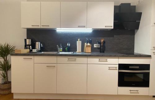 Straubing Apartment | Modern Zentral Parkplatz Terasse Netflix