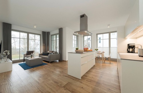 Gohren Apartment | Moderne Ferienwohnung mit Eigener Sauna und Balkon - Villa Pauline Fewo 06