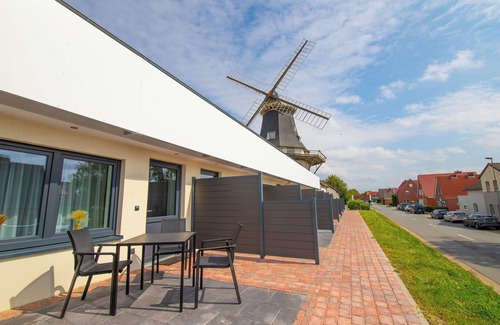 Wittmund Apartment | Moderne Ferienwohnung mit Königlichem Ausblick vom Deich