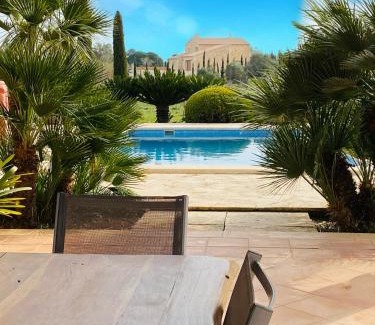 Manacor Apartment | Moderne Finca Can Vicento - Heizung - Pizzaofen