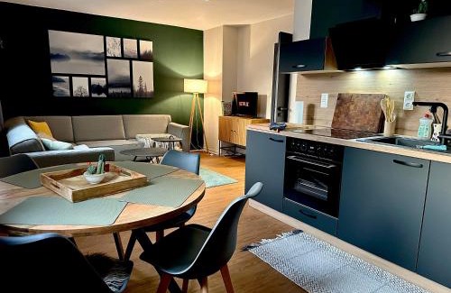 Wesertor Apartment | moderne Stadtwohnung mit Parkplatz, Uni & Zentrum fußläufig
