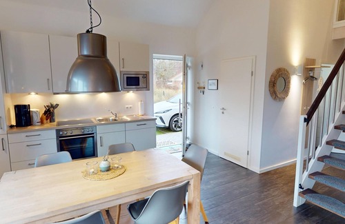 Pelzerhaken House | Modernes 4-zimmer-ferienhaus für 6 Personen mit Kamin & Sauna in Pelzerhaken