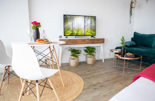 Antonsviertel Apartment | Modernes Apartment mit tollem Blick über die Stadt