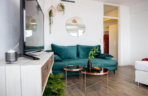 Antonsviertel Apartment | Modernes Apartment mit tollem Blick über die Stadt