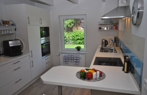 Norderteil House | Modernes Ferienhaus mit Blick auf den Deich