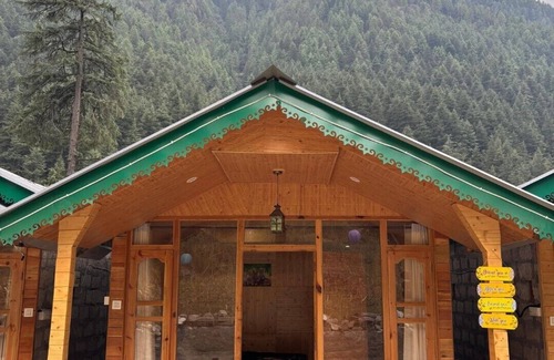 Kasol Cottage | Moksha Cafe & Cottages: Your peaceful escape with stunning Kasol views!" 2