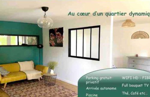 Pont des Demoiselles-Montaudran-La Terrasse Apartment | Mon cocoon toulousain cosy appartement idéalement situé