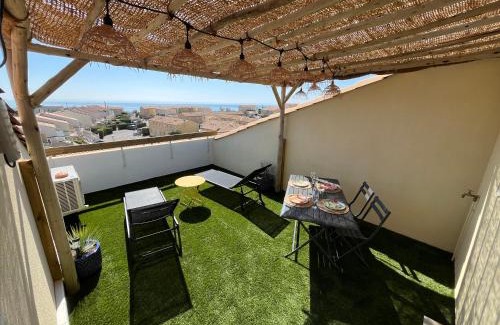 Frontignan Apartment | Mon Rooftop à la Plage