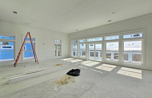 Cape San Blas House | Moonflower: 6BR Beachfront Home- Priv. Pool, Pet Friendly, Sleeps 24, Hot Tub!
