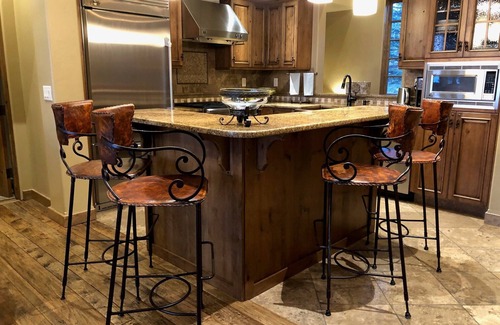 Big Sky Ski Chalet | Moonlight Magic! Best Views In Big Sky! True Ski-In/Ski-Out! Heated Ski Room!
