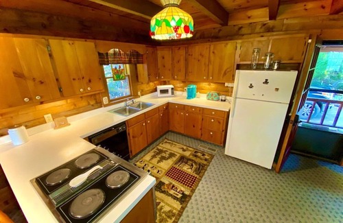 Ellijay Cabin | Moonlit Mountain-Pond, Fire pit, Hot tub, 4 acres