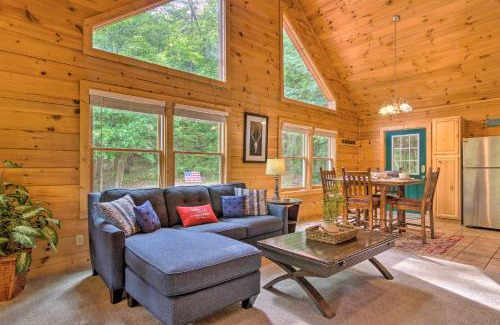 Lake Lure House | Moonshine Manor Cabin with Hot Tub, Near Lake Lure