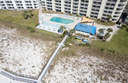 Lower Grand Lagoon Condo | Moonspinner 808b! Quiet Beach Front Condo w/Amazing Views!