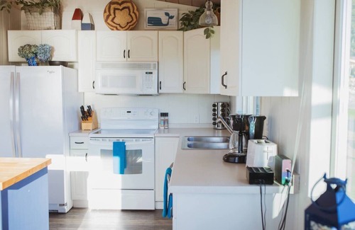 Lummi Island House | Mooring buoy-Beach