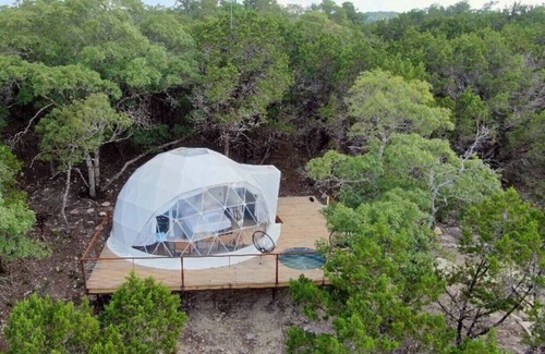 Oatmeal House | Morii : Luxury Glamping in Treetop Dome + Dip Pool