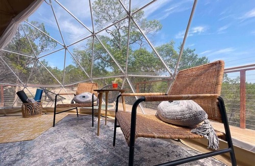 Oatmeal House | Morii : Luxury Glamping in Treetop Dome + Dip Pool