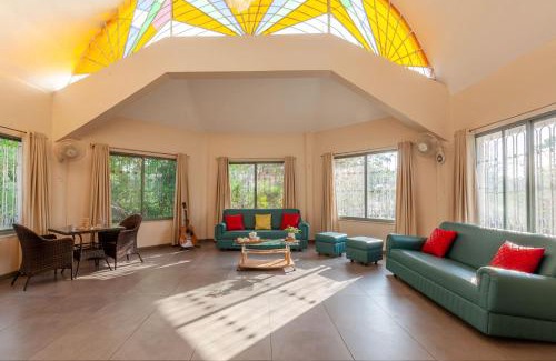 Nashik Villa | Morning Dew Retreat by StayVista - Modern interiors, Indoor games, Lush greenery, Pool & Gazebo await your escape