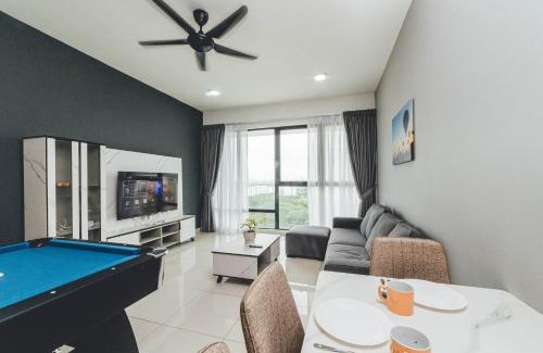 Central District Apartment | Mosaic Playhouse 3BR w Bathtub Pooltable Midvalley by Our Stay