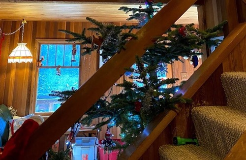 Enumclaw Cabin | Mount Rainier & Crystal Mountain Cedar Cabin on Greenwater River.