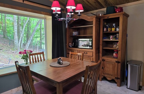 Hiawassee House | Mountain Cove - Great Longer Stays - Firepit