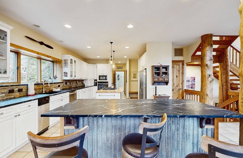 Blue River House | Mountain getaway with private hot tub, ping pong table, and dog-friendly
