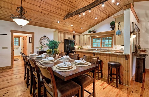 Sapphire House | Mountain Green! Overlooking Pond and Portion Of Sapphire National Golf Course!