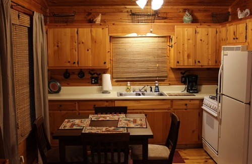 Blue Ridge Cabin | Mountain Heaven-King-size bed, hot tub, WiFi!