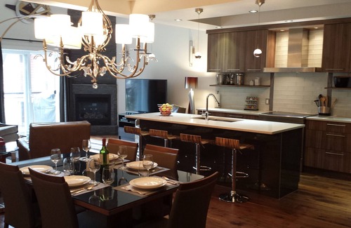 Canmore Condo | Mountain Luxury in a Penthouse Condo with Private Rooftop Hot Tub