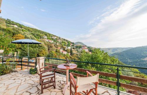 Lepreo Apartment | Mountain Oasis - Pool & Playground near Neda Falls