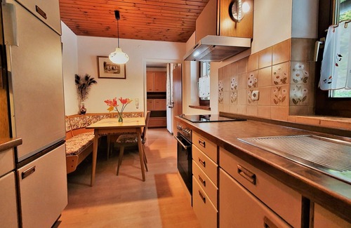 Schoenau am Koenigssee Apartment | Mountain panorama with a view of the valley, totally alpine pasture landscape