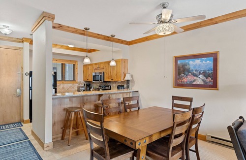 Steamboat Springs Condo | Mountain retreat with shared pool & hot tub, walk to slopes & furnished patio