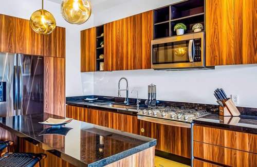 Nuevo Vallarta Apartment | Mountain-view apartment near beach with balcony, rooftop pool, gym, & Ping-Pong