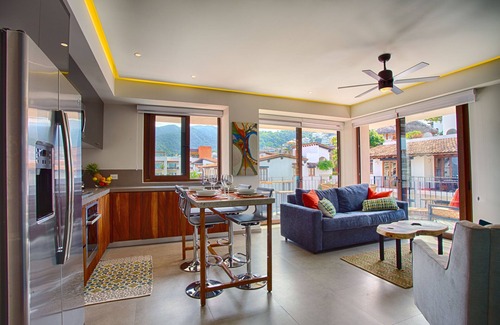 Emiliano Zapata Condo | Mountain View Condo @ Oceana |Rooftop Pool, Best Gym, Romantic Zone