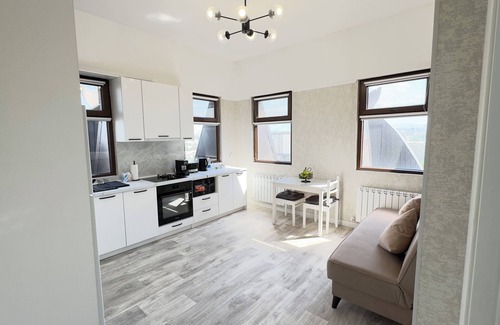 Sverdlov District Apartment | Mountain view, city view, nice terrace, 5 min walking from malls, security 24/7