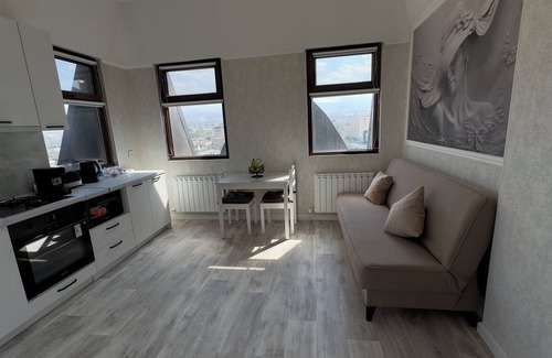 Sverdlov District Apartment | Mountain view, city view, nice terrace, 5 min walking from malls, security 24/7