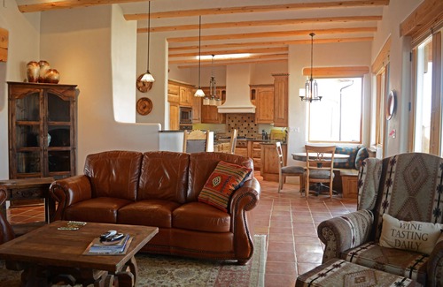 El Prado House | Mountain View- Great Views Enclosed Patio with Private Hot Tub Pool Table