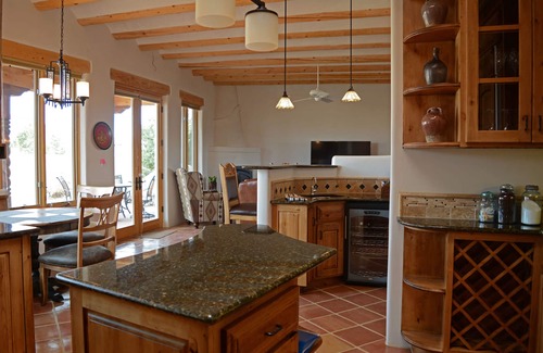 El Prado House | Mountain View- Great Views Enclosed Patio with Private Hot Tub Pool Table