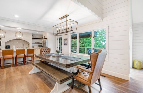 Beech Mountain House | Mountain-view home with high-speed WiFi, wood fireplace, W/D & central AC