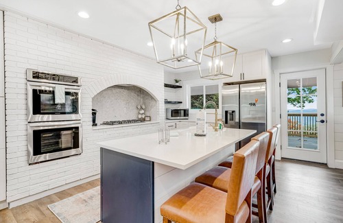 Beech Mountain House | Mountain-view home with high-speed WiFi, wood fireplace, W/D & central AC