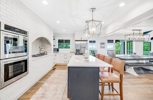 Beech Mountain House | Mountain-view home with high-speed WiFi, wood fireplace, W/D & central AC
