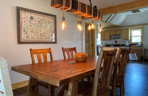 Maggie Valley Cabin | Mountain View Lodge One Level Easy Access Pet Friendly Family Gatherings