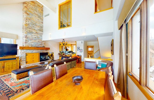 Mountain Village Condo | Mountain-view, ski-in/out house with fireplace, deck, grill - snowbird-friendly
