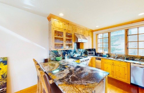 Mountain Village Condo | Mountain-view, ski-in/out house with fireplace, deck, grill - snowbird-friendly