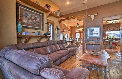 Dewey-Humboldt House | Mountain Views and Grill Space Adobe Arizona Home