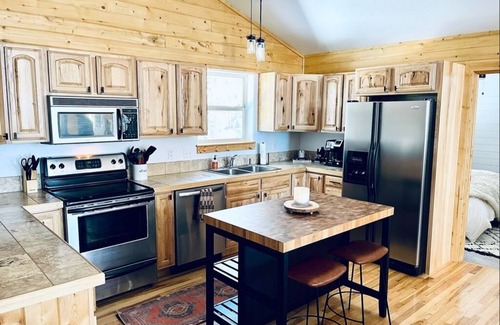 Valley of the Sun Cabin | Mountain Views | Hot Tub | Fast Wi-Fi | Near Fairplay and Breckenridge