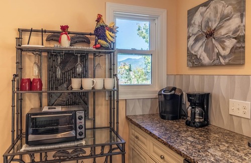 Bryson City Cabin | Mountain Views - Hot Tub - Fire Pit - Motorcycle easy access