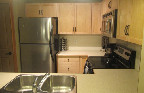 Canmore Condo | Mountain views, top floor, large deck, comfortable beds