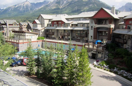 Canmore Condo | Mountain views, top floor, large deck, comfortable beds