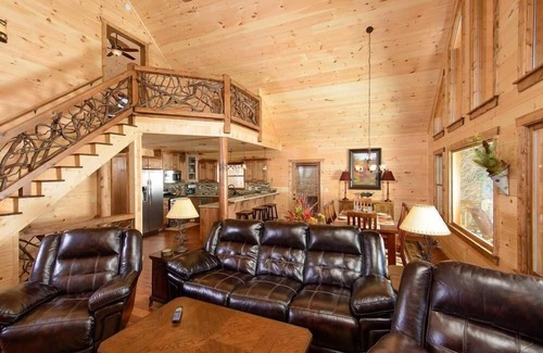 Blue Ridge Cabin | Mountainside Retreat- Hot Tub | Spectacular Mountain Views | Screened In Porch
