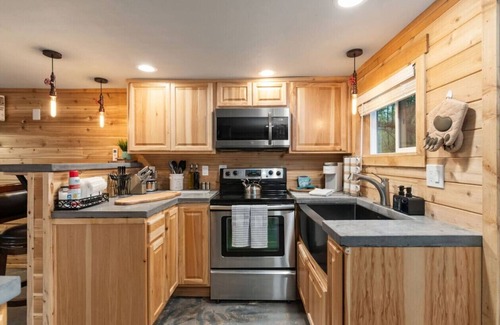 Paradise Estates Cabin | Mt Rainier Cottage, Large Patio, Hot Tub, Firepit!